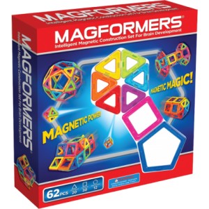 MAGFORMERS 62 EL - układanka magnetyczna