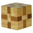 Mała łamigłówka 3D BAMBOO - Cube - poziom 3/4