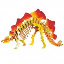  Mały stegosaurus - kolorowe puzzle 3D