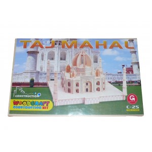 Taj Mahal -  drewniane puzzle 3D (E)